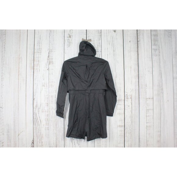 LL Bean Meridian Rain Coat Waterproof Breathable Black Size XS - Picture 8 of 11